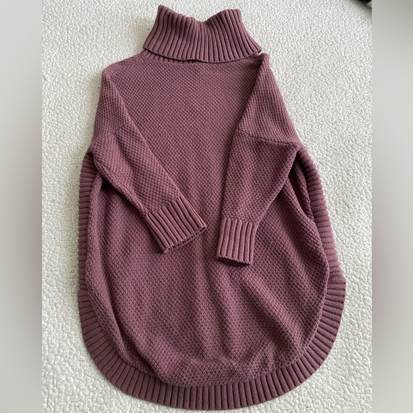 M Express Turtle Neck Mid Sleeve Sweater - Picture 4 of 6